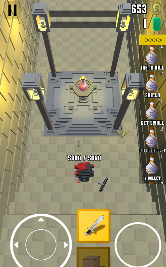 Screenshot from Through the world mobile game